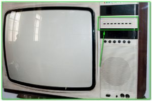 переключатель накалов в старом телевизоре