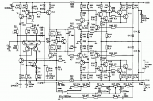 Транзисторный усилитель 50 Ватт схема