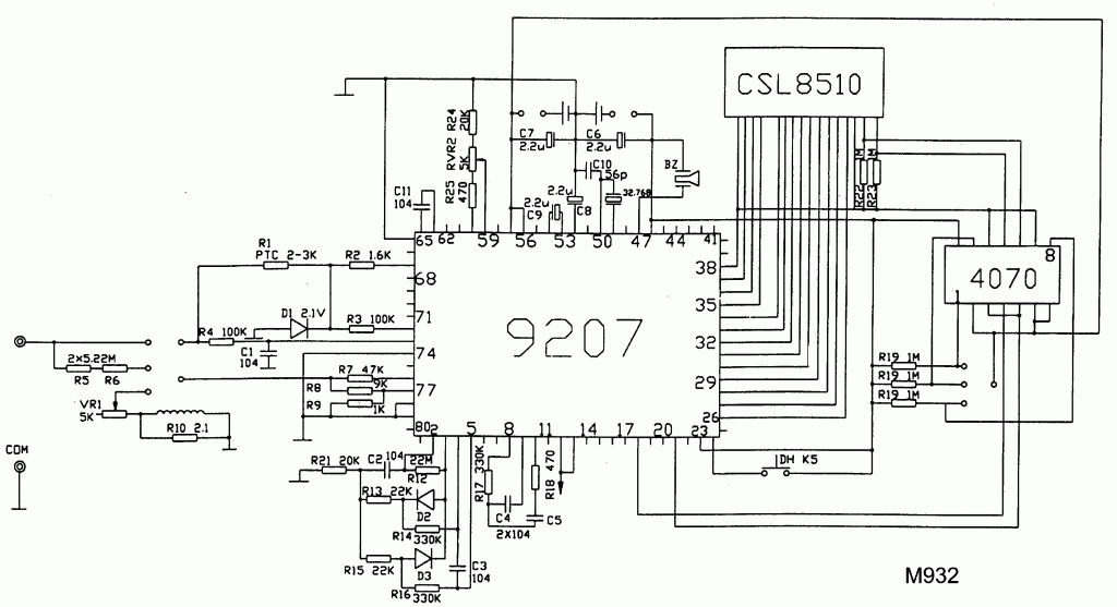 Mastech ms8360c схема