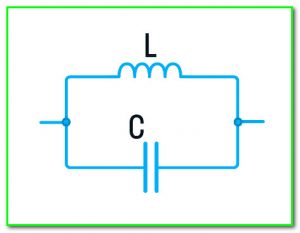 параллельный LC контур обозначение