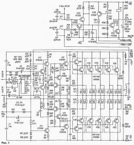 Эстрадный стереоусилитель 400 Вт схема