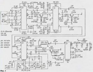 Усилитель для кассетного проигрывателя схема